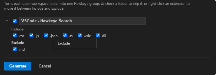 Configure groups